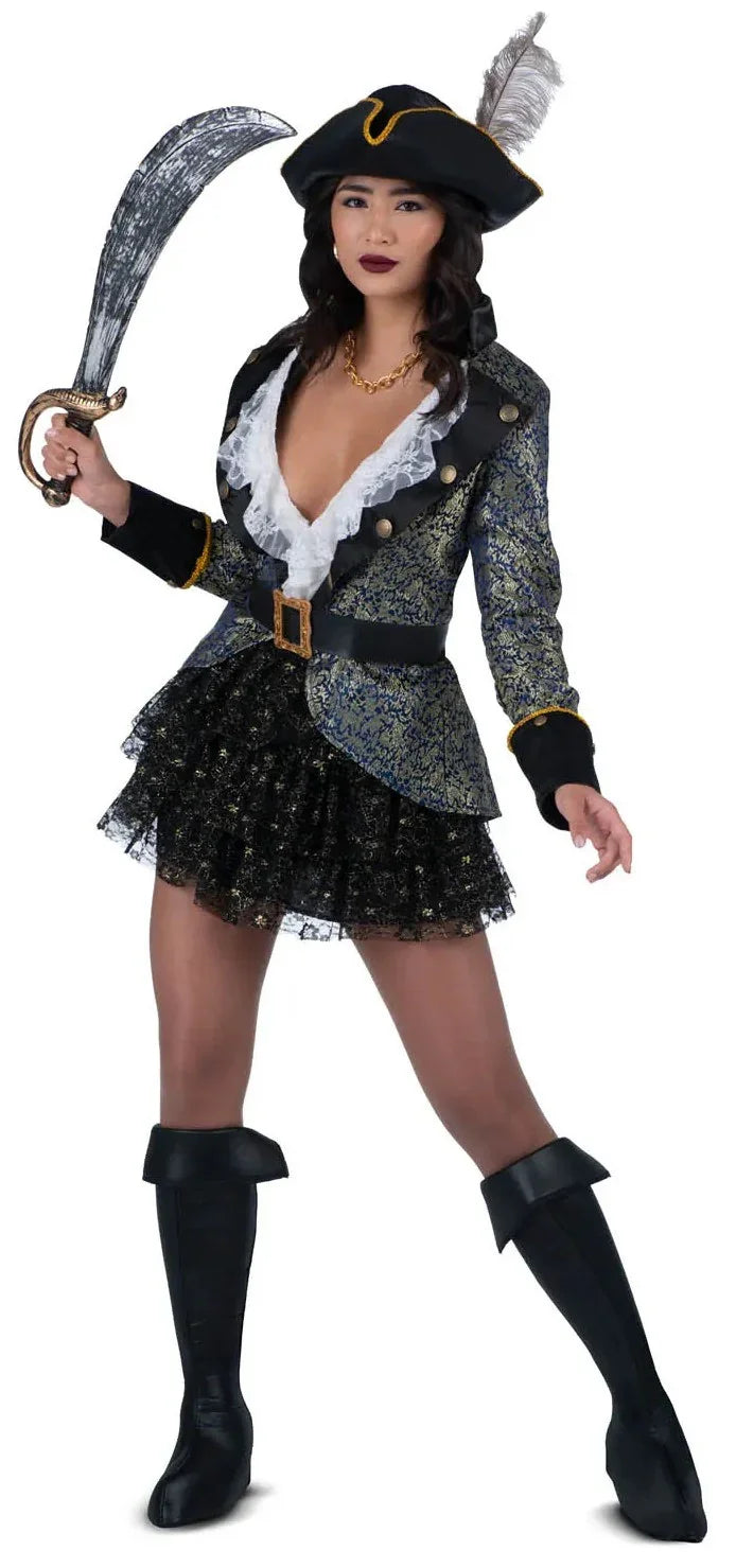 Disfraz de Pirata Bucanera para Mujer Pirata Viving